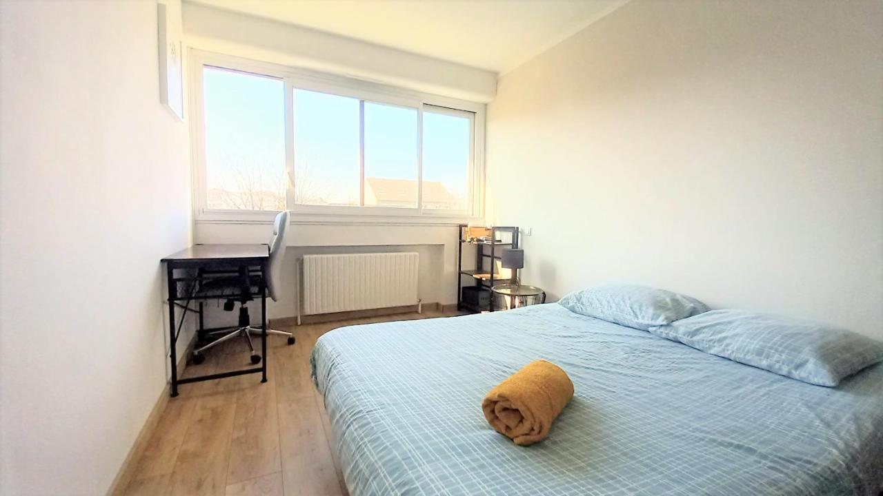 Magnifique Cocon - Metro A Republique - 2 Belles Chambres Avec Dressings - Wifi Gratuit - Netflix - Au Calme Absolu - Lumineux - Jardin Arbore Partage Dans La Residence Villeurbanne Extérieur photo